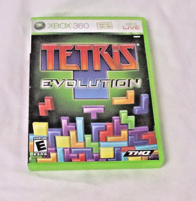 Tetris Evolution - Xbox 360 - No Manual- Not Tested