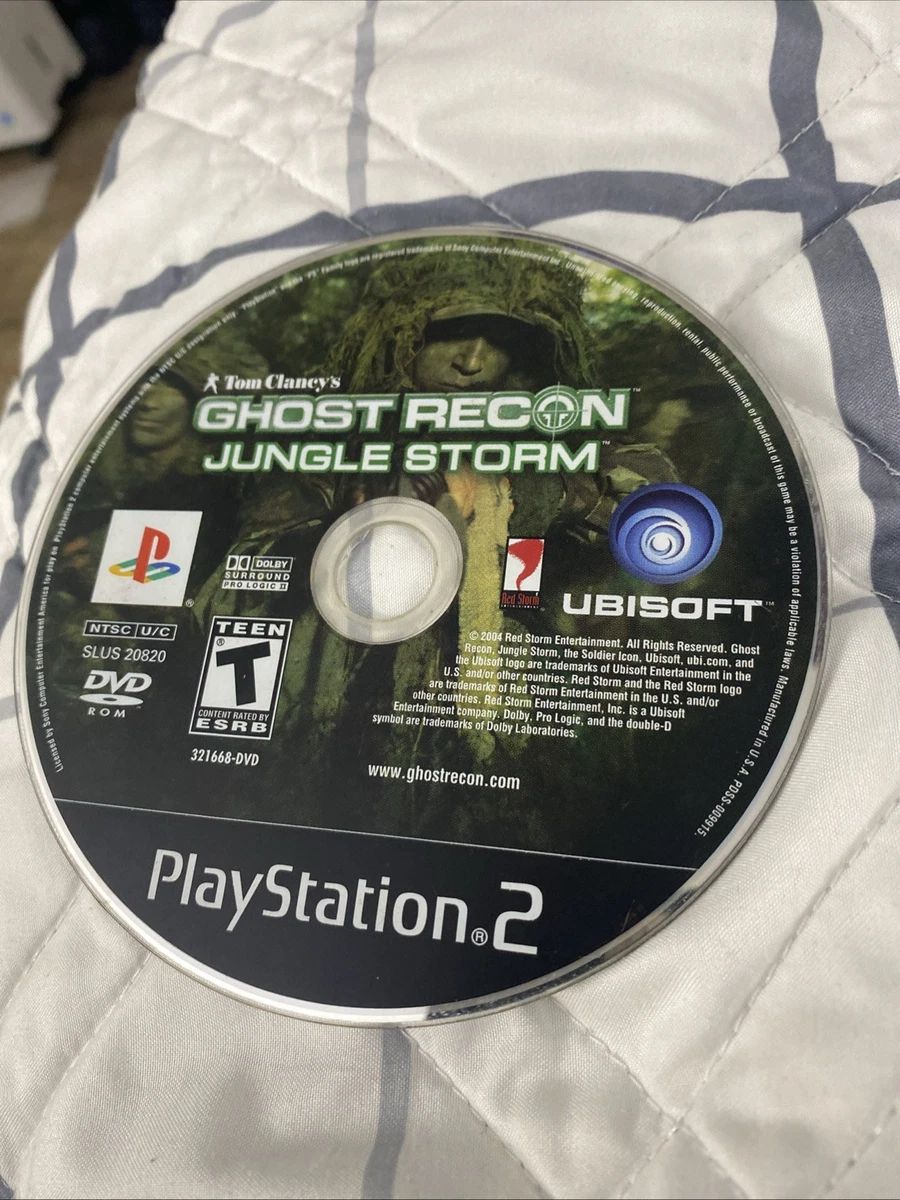 Tom Clancy's Ghost Recon Jungle Storm - PS2 - Complet Et En Bon état
