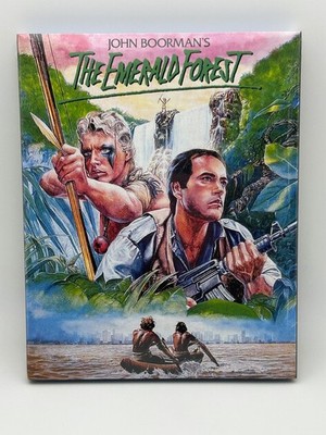 The Emerald Forest (1985) Blu-ray w/ Slipcover Powers Boothe John Boorman NEW