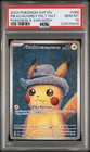 2023 PIKACHU WITH GREY FELT HAT 085 POKEMON X VAN GOGH POKEMON PSA 10