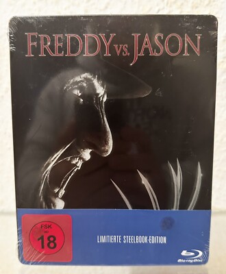 FREDDY VS. JASON - Blu-Ray - LIMITED STEELBOOK EDITION- NEU/OVP