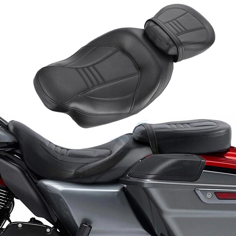 Driver & Passenger Seat For Harley Touring Road Glide CVO Road King  2009-2021