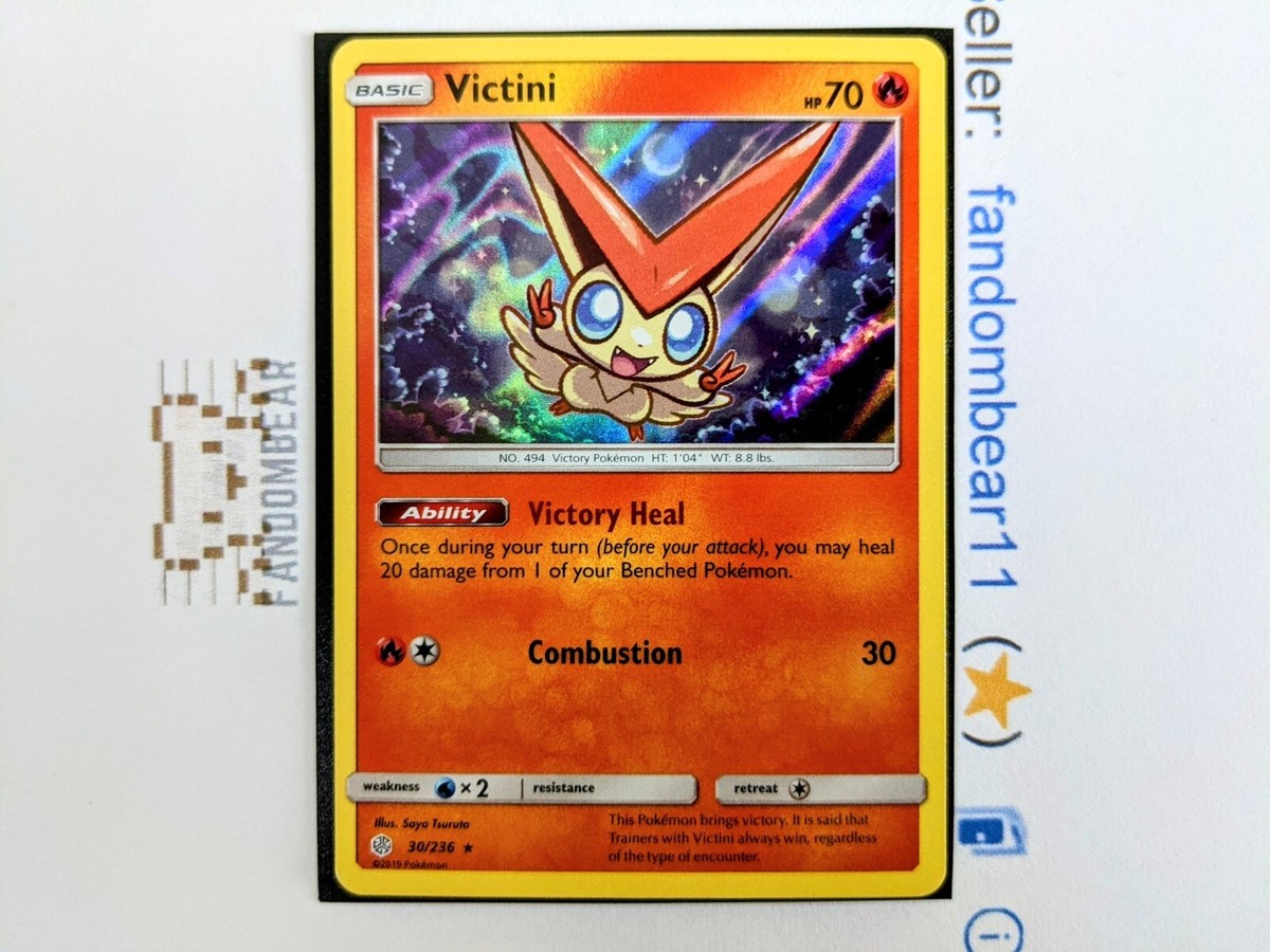what size is a pokemon card Pokemon Graded: Victini 171/86 Black Bolt (2025) Red Monochrome Holo P –  Double Infinity Gaming main image 1