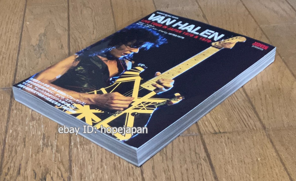 Van Halen 1978 & 1979 Live Tour In Japan Sinko Music Japanese | eBay