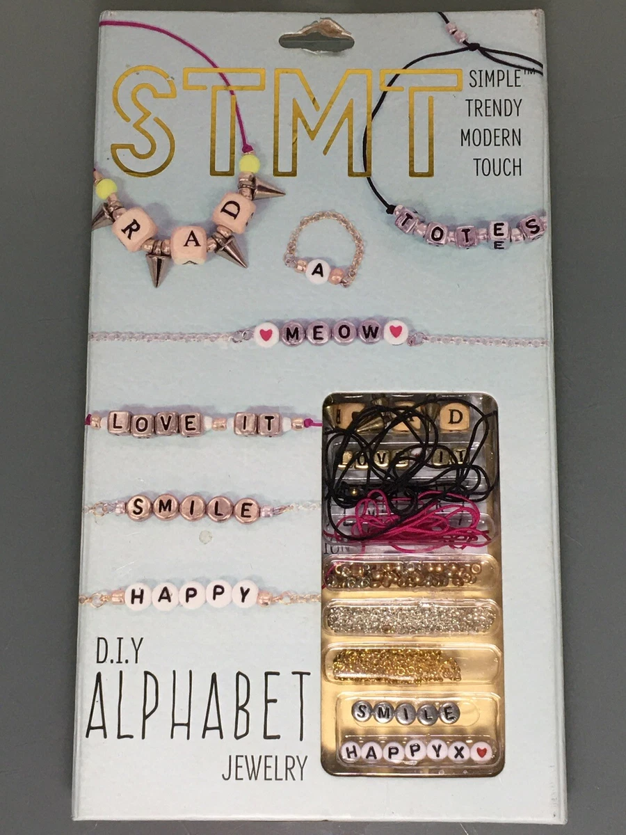 Stmt diy alphabet best sale jewelry