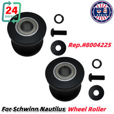 For Schwinn Nautilus E616 Elliptical Wheel Roller 2SET E614 430 470 8004225