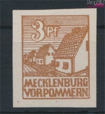 Briefmarken Sowjetische Zone (All.Bes.) 1946 Mi 29x a, dickes, wei&szlig;es Papi(96073