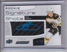 18-19 2018-19 UPPER DECK ENGRAINED RYAN DONATO BLUE INK SIGNATURE SHOTS /25