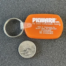PKWARE Inc Data Compression Experts Brown Deer Wisconsin Keychain Key Ring 42709