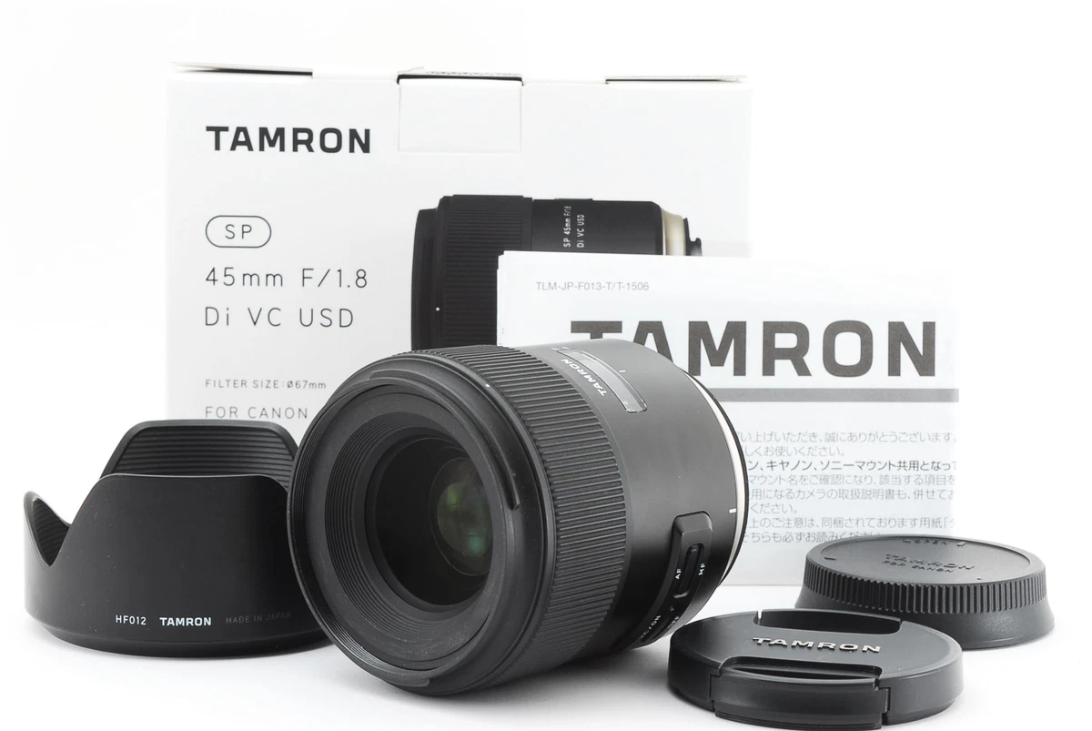 TAMRON SP 45mm F/1.8 Di VC USD F013E for Canon EF mount [Near Mint] #1145583