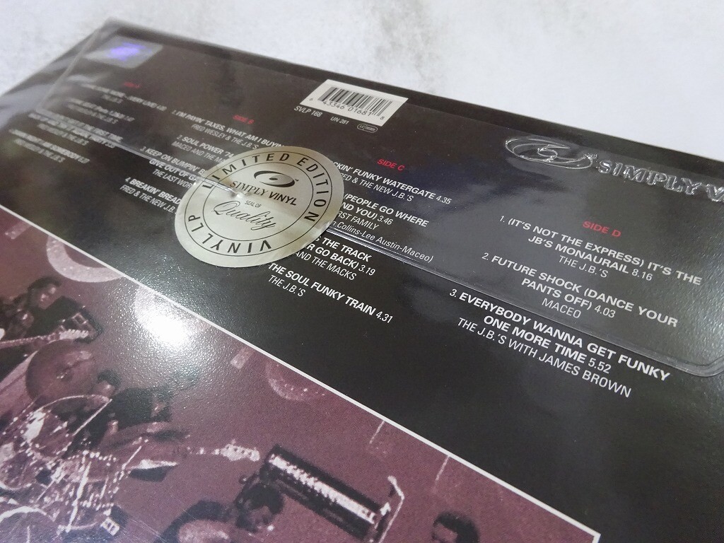 The J.B.'s Funky Good Times: The ~ Vol 2 Simply Vinyl SVLP