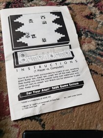 R10 Distributed by Intellivision ULTRA RARE  Atari 2600 Bump n' Jump CIB NES