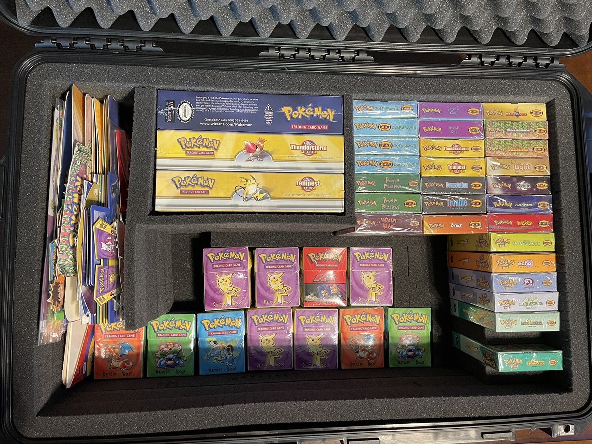 Complete English Sealed WoTC Pokemon Theme Deck Collection W