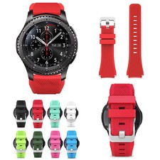 Sport Silicone Replacement Wrist Strap Watch Band For Samsung Gear S3 22mm/46mm