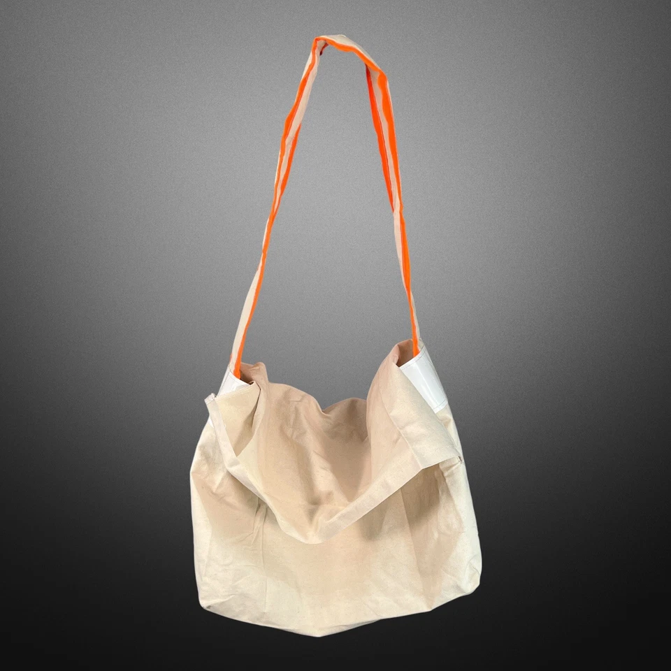 Bolso de entrega de noticias de lona estilo vintage con solapa de lluvia correa acolchada Foto 2 de 4