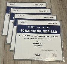 12x12 scrapbook refill pages