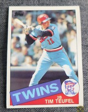 TIM TEUFEL - 1985 Topps #239  **EX/NM**  FREE SHIP & RETURN!