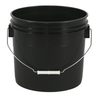 Gro Pro Black Plastic Bucket 3.5 Gallon Gro Pro Black Plastic Bucket 3.5 Gallon