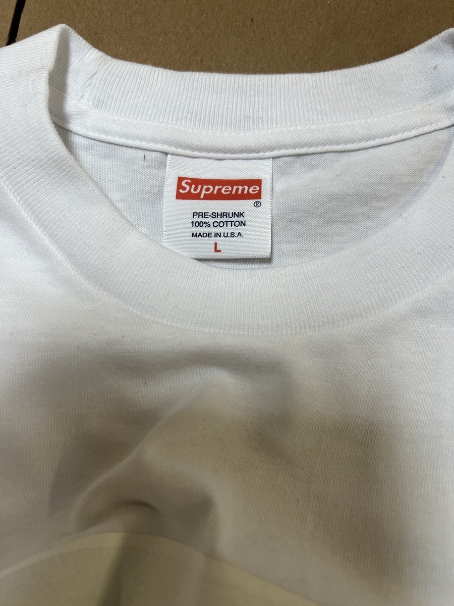 Supreme Neil Young Tee BRAND NEW SS15 2015 Sz L LARGE WHITE | eBay