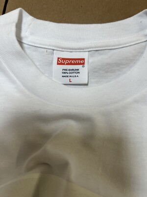 Supreme Neil Young Tee BRAND NEW SS15 2015 Sz L LARGE WHITE | eBay