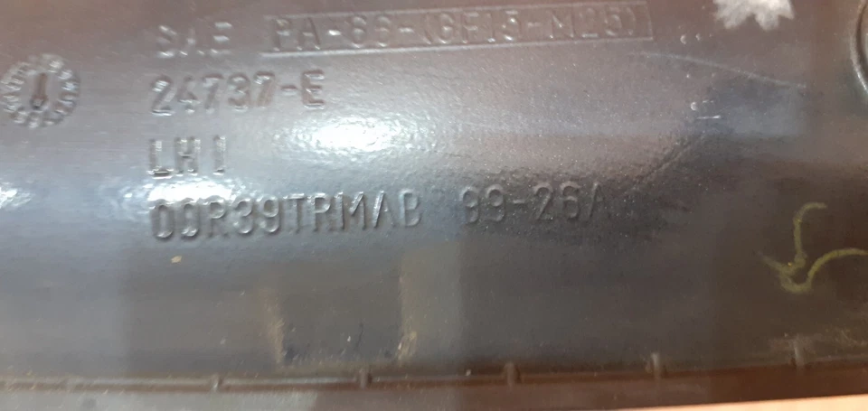 Türgriff Türklinke links passt für Jeep Grand Cherokee WGWJ 24737-E/00R39TRMAB - Imagem 2 de 4