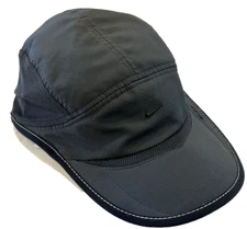 NEW RARE NIKE 2012 Adult DRI-FIT Daybreak Run/Golf/Tennis Hat-Anthracite 257859