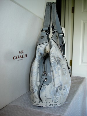 COACH SOHO LYNN HORSE & CARRIAGE LARGE HOBO BAG #15209 | eBay