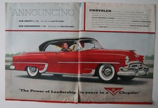CHRYSLER 1954 magazine ad - English - USA - HS2003000918