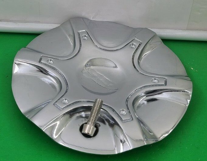 新品24-25 Whiteblossome Turning 160ソールカバー付 ZORA CENTER CAP # ZR-963 CHROME WHEELS CENTER CAP | eBay