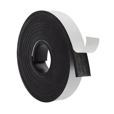 Neoprene Rubber Strips Self Adhesive 3/16 .187'' Thick X 1'' Wide X 10'Long Sol...