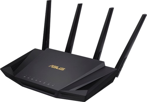 ASUS - AX3000 Dual-Band WiFi 6 Wireless Router - RT-AX58U - Black - VG (In Box) - Picture 3 of 5