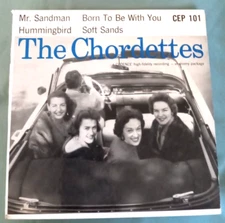 *LOOKS UNPLAYED* The Chordettes EP ~Mr. Sandman - USA Cadence CEP 101