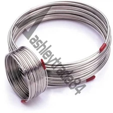 New 2m 304 Stainless Steel Flexible Hose Diameter 3mm, Trachea Gas Liquid Tube-