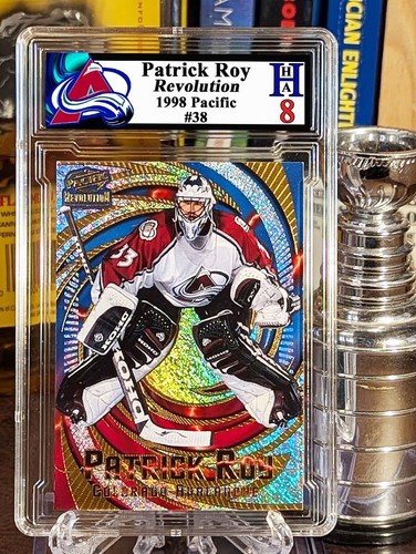 Patrick Roy 1998 Pacific Revolution 38 HHA 8 Colorado Avalanche BEAUTY RARE - Picture 2 of 5