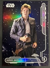 Han Solo 2024 Topps Chrome Star Wars Rebel Alliance Insert RA-3