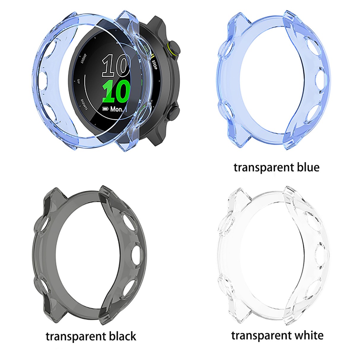 savvies 6 Pezzi Pellicola Protettiva per Garmin Forerunner 55 savvies 6 Pezzi Pellicola Protettiva per Garmin Forerunner 55