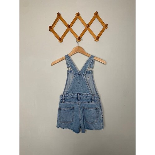 Kid’s Crew Cuts Denim Shortalls SZ 10 - Picture 2 of 5