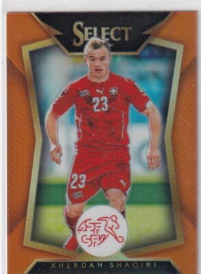 Panini Select Fußball 2015/16 Nr. 61 Xherdan Shaqiri orange 6/149