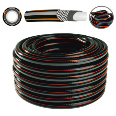 Gartenschlauch 4 lagig 1/2'' 3/4'' 1'' Zoll  Wasserschlauch Bewässerungsschlauch