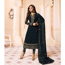 Elegant Ethnic Wear Salwar Kameez Suits Beautiful Women's Wear Readymade Dresses