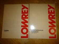 Genuine LOWREY Organ Owner's Manual Model Holiday D-350 1980's 