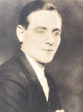 1930s Man in Nice Suit Actor Vaudeville Theatre Stage Publicity Photo 8x10