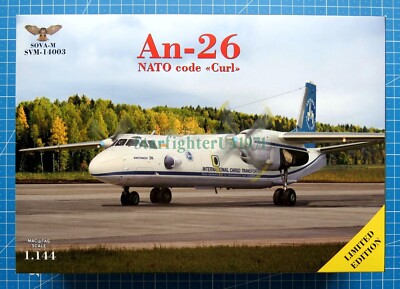 1/144 Antonov An-26 (SOVA-M SVM-14003) New May 2023