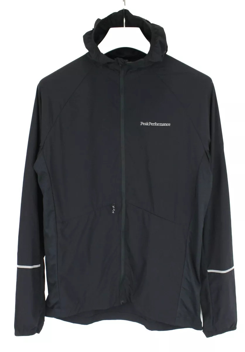 Peak Performance Alum Light Jacke Herren M Leicht mit Kapuze Reflektoren