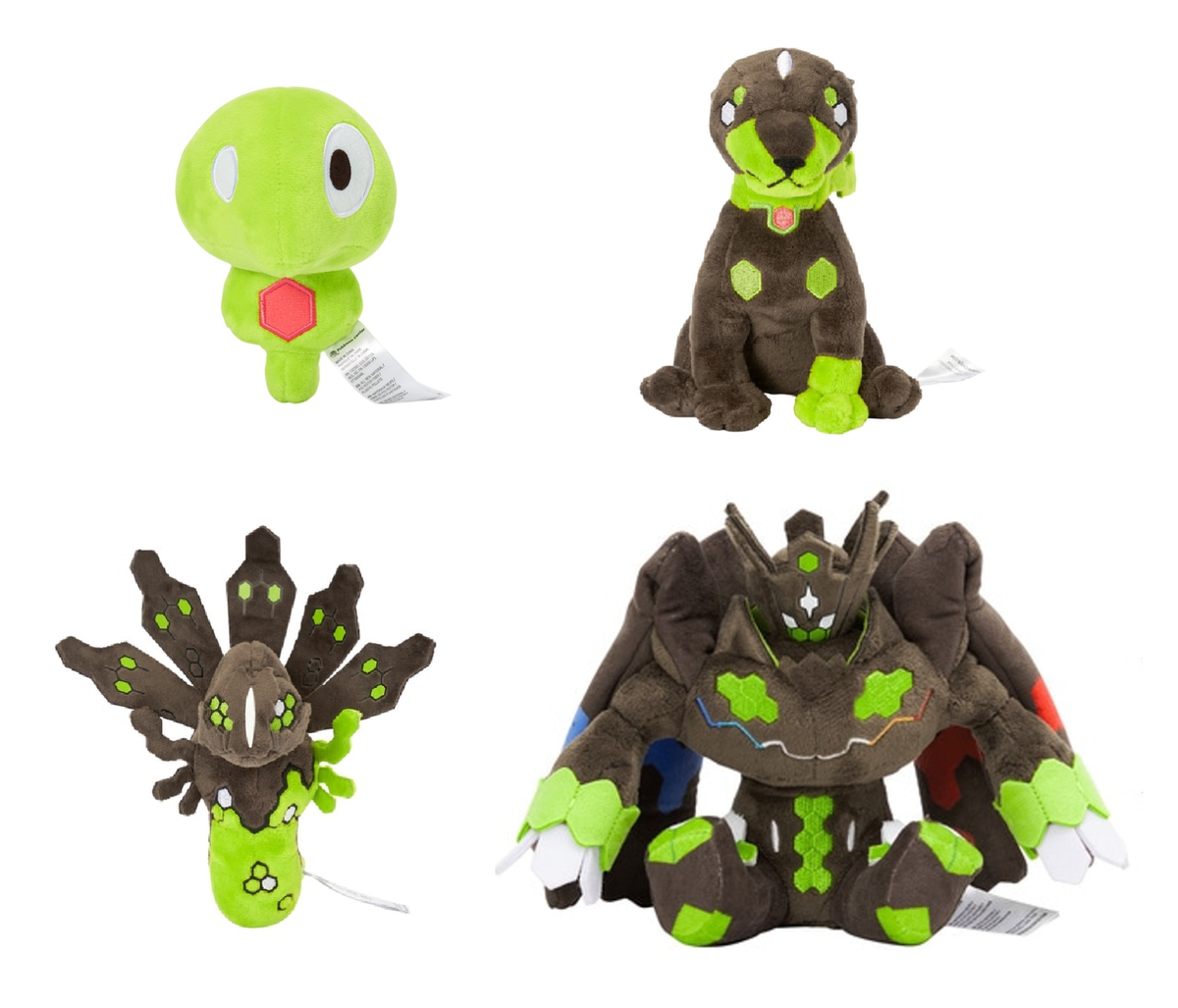 Pokemon fit まとめ売り 9匹セット Pokemon Plush doll Pokémon fit Zygarde 4 type Set Japan NEW