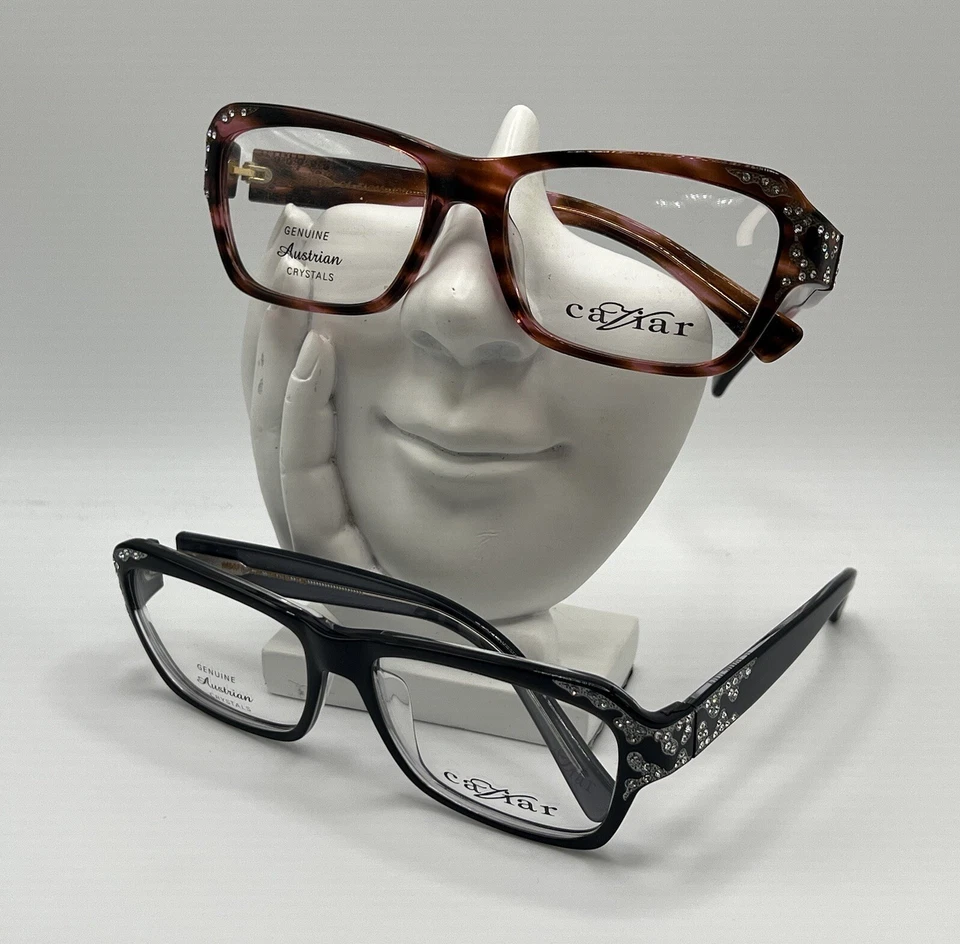 Monturas ópticas de diseño auténticas de CAVIAR M 6171 S 54-16-130 Italia Foto 3 de 4