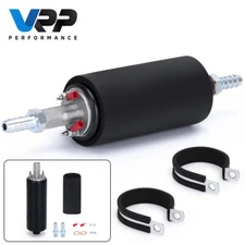 255LPH LS High Flow Pressure External Inline Fuel Pump GSL392 Walbro Install Kit