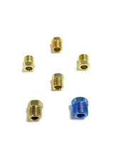 SAE Fitting Kit for 1/4" Brake Line Tube Inverted Flares (6 Piece Kit)