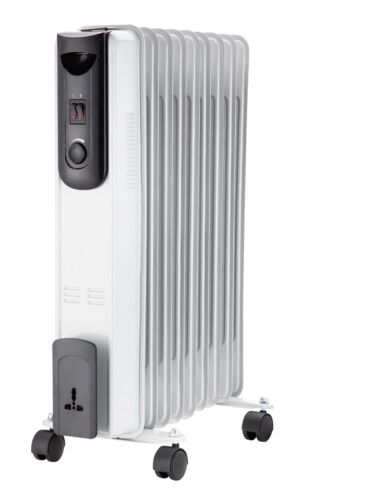 Portable 11 Fin 2000w Electric OIL FILLED EXTRA POWERFUL RADIATOR Heater