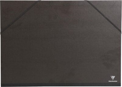 Clairefontaine 44900C Kraft Zeichenmappe (Gummizug, Rücken 30 mm, DIN A2+, innen